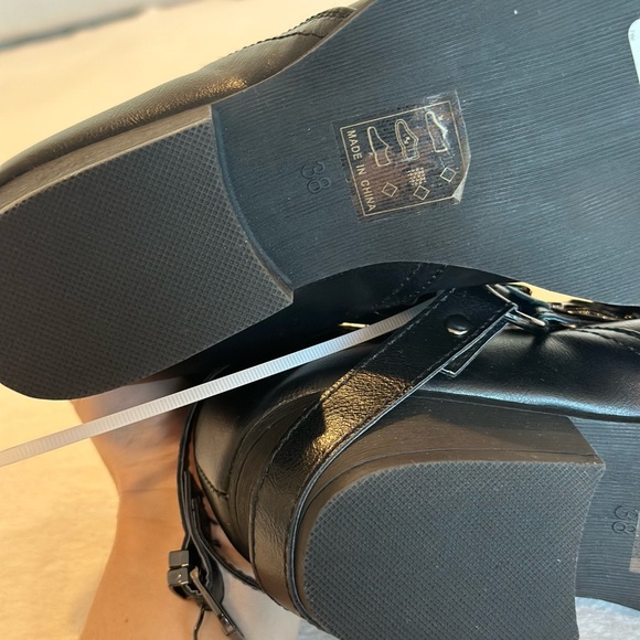 GC Shoes size 7.5 Elisa Black Ankle Booties - Picture 5 of 5